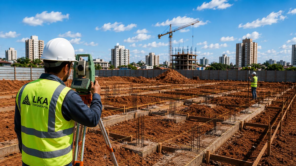 Locação Topográfica de Obras